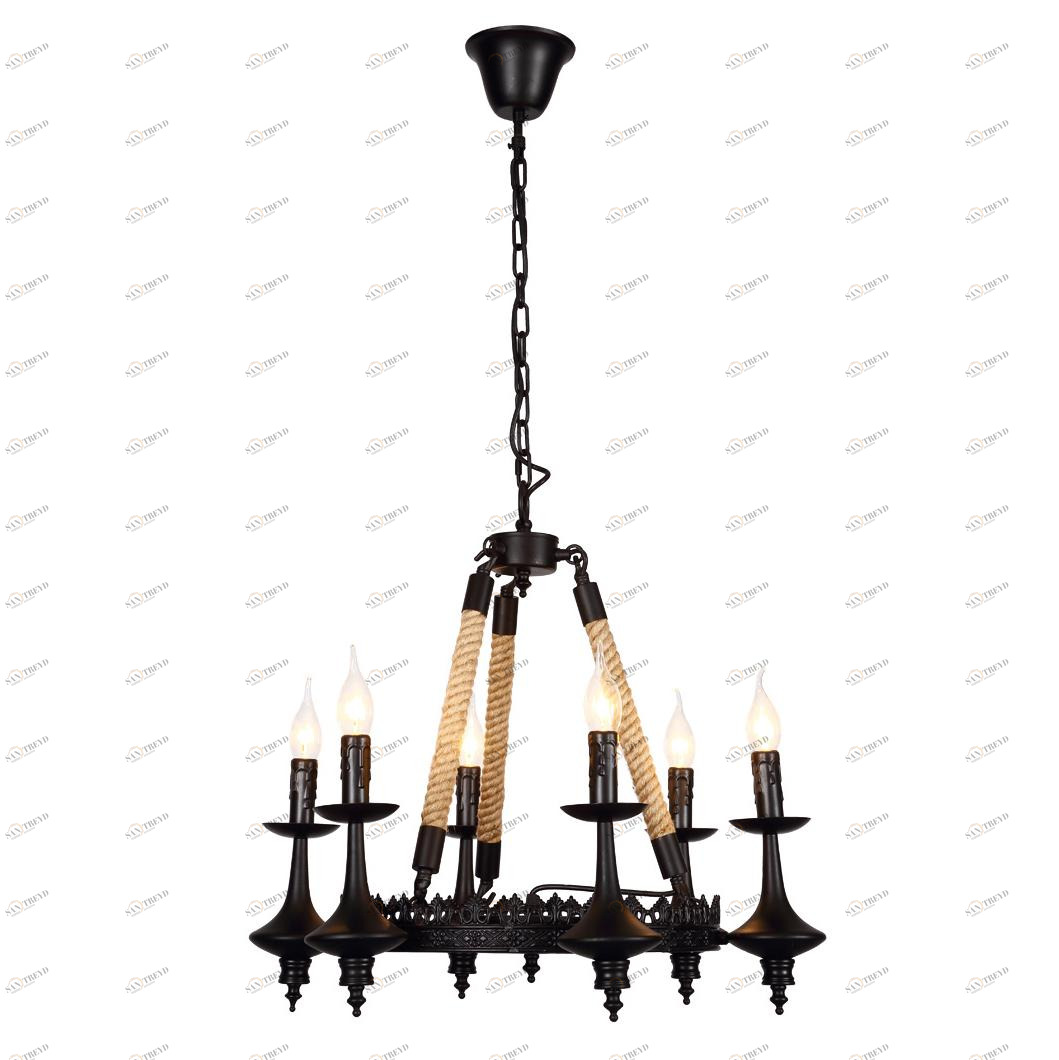 Подвесная люстра Loft IT Loft1862-6 LOFT IT LOFT1862 075108 Черный 