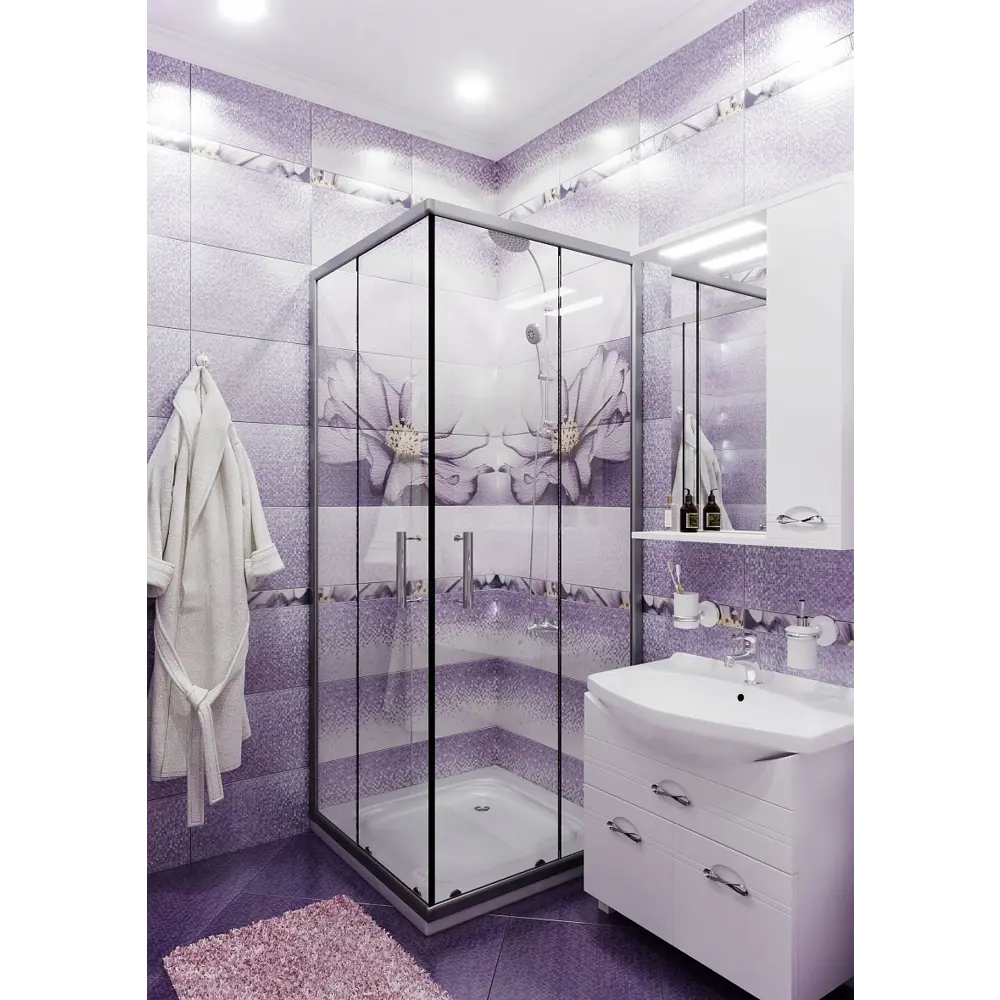 Душевая ширма Sensea Alur квадратная для поддона 90х90 см Без серии STLM-2169480 - Вид №10