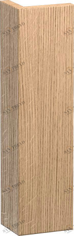 XL549905252 X-Large Доборная планка для шкафчика X-Large Европейский дуб, декор Duravit
