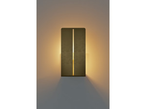 Латунный настенный подсвечник