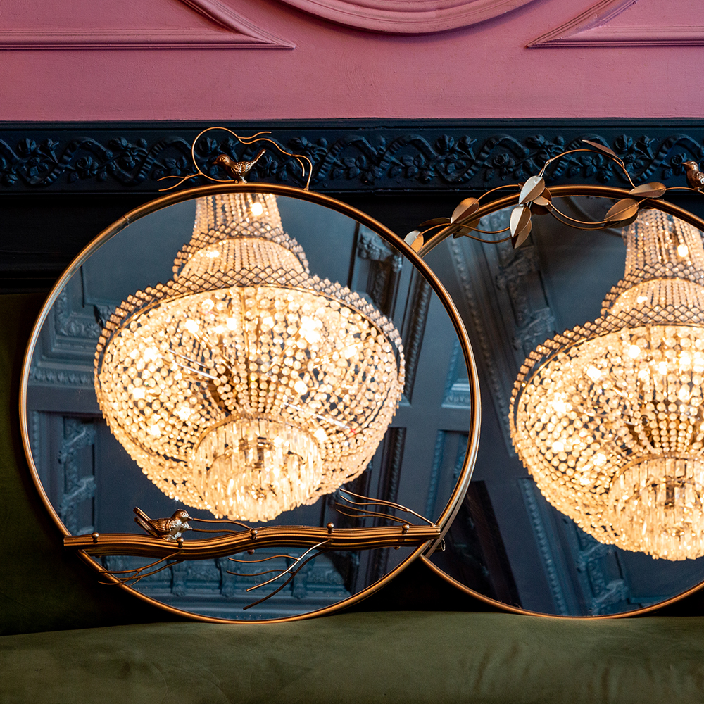 20082807 Настенное зеркало «Багатель Голд» Object Desire  - Вид №2