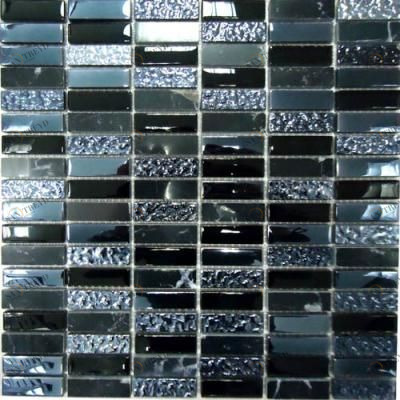 Super Line (black) стекло+камень 300х300 BONAPARTE sun-id-319853