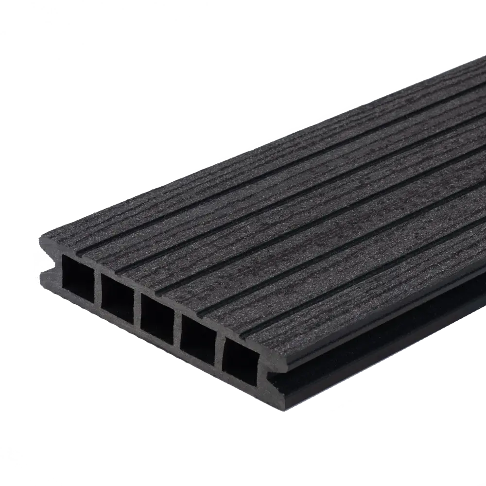 Террасная доска ДПК MultiDeck цвет Черный 3000x150x27 мм. Вельвет 0.45 м² 85473647 STLM-2005837 МУЛЬТИДЕК  - Вид №6