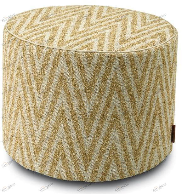 MissoniHome Пуф Cylinder из жаккардовой ткани Terre sun-id-1476539
