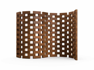 Ширма из красного дерева