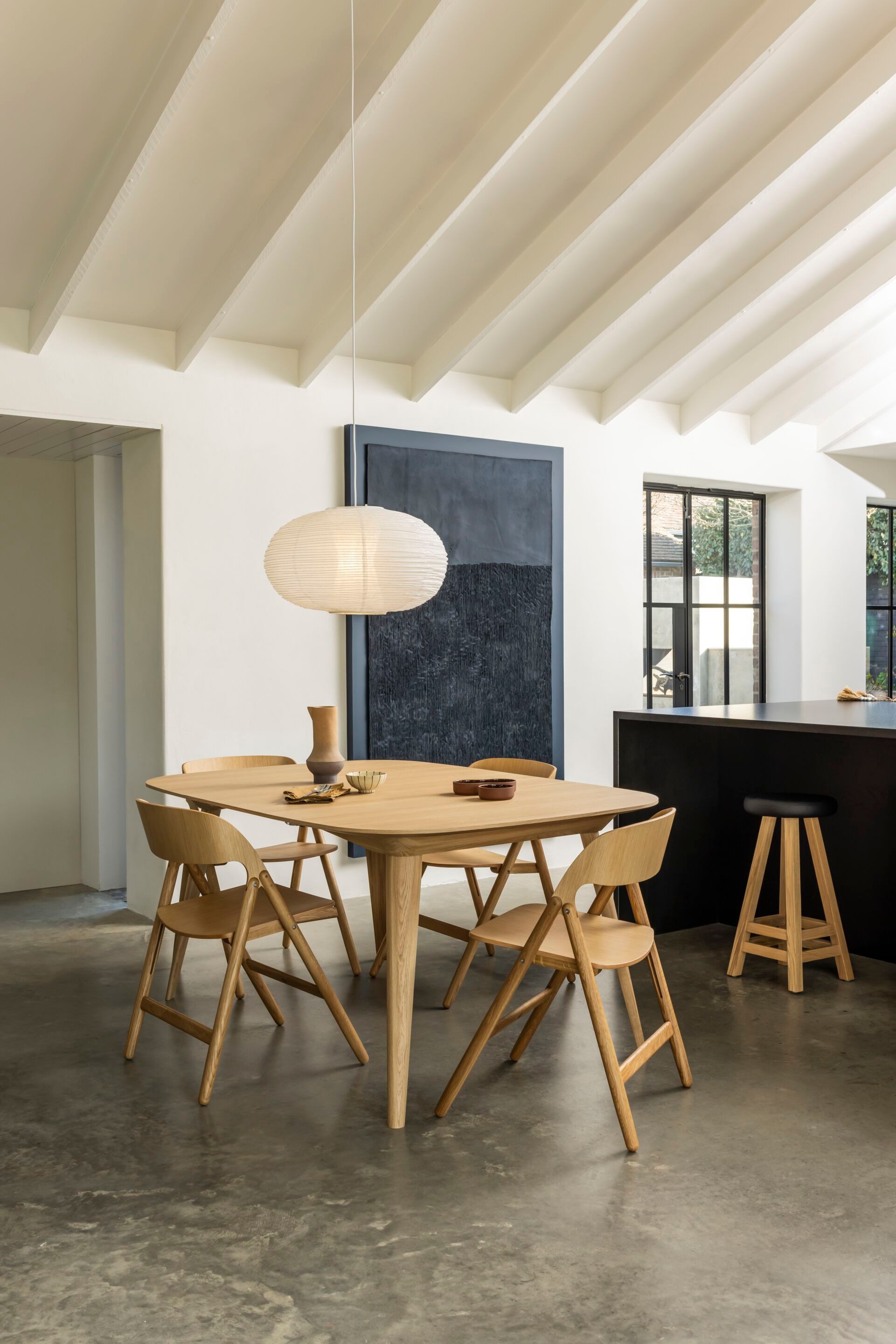 Японский бумажный подвесной светильник Case Рубин ARCH-00037385 - Вид №3