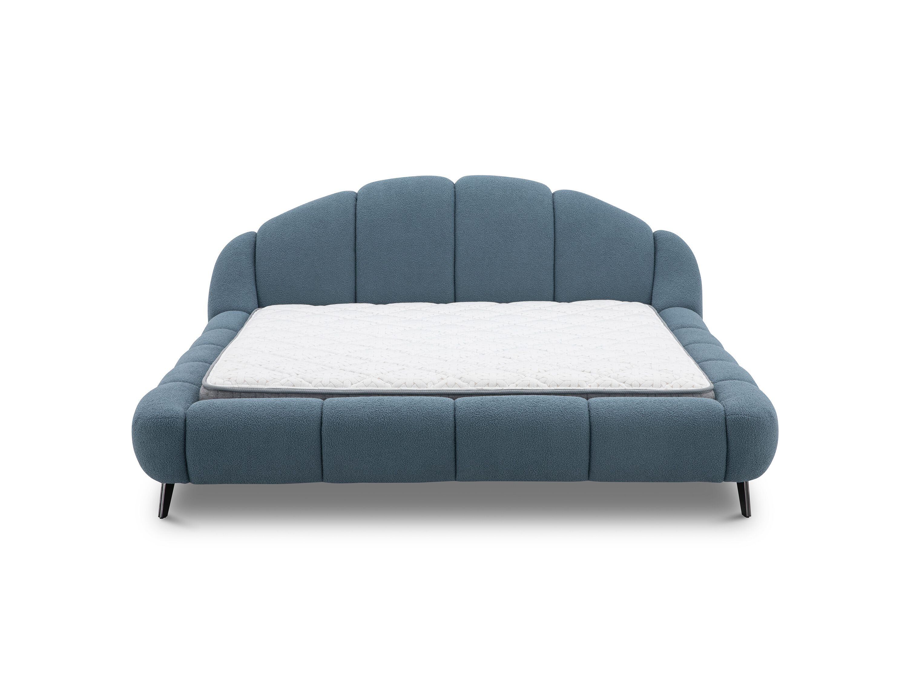 Двуспальная мягкая кровать из ткани CAMPO DE' FIORI COZ628 ARCH-00086057