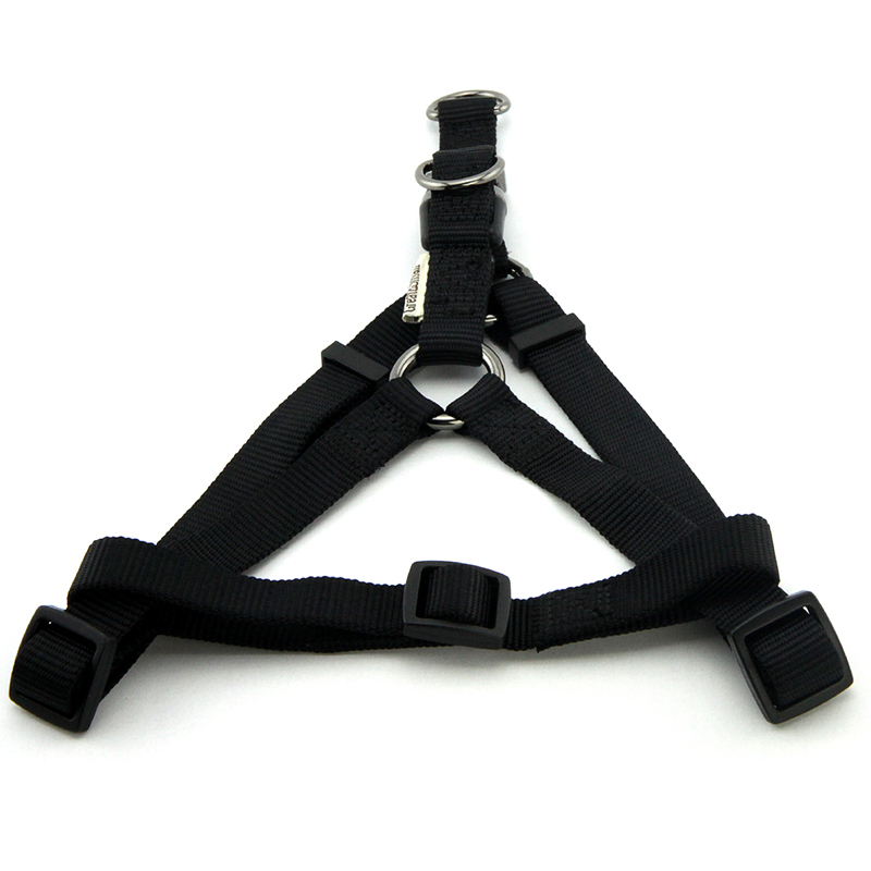 ПР0050090 Шлейка для собак 15мм (обхват 40-50см) черная Great&Small 