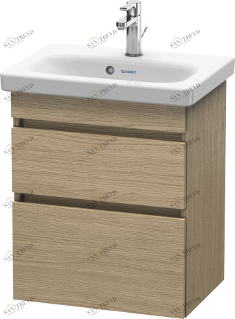 DS640305252 DuraStyle Тумбочка подвесная компакт Европейский дуб, декор Duravit