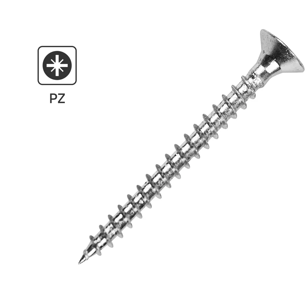 Универсальные саморезы Standers оцинкованные 5x50 мм 89212968 STLM-1360247