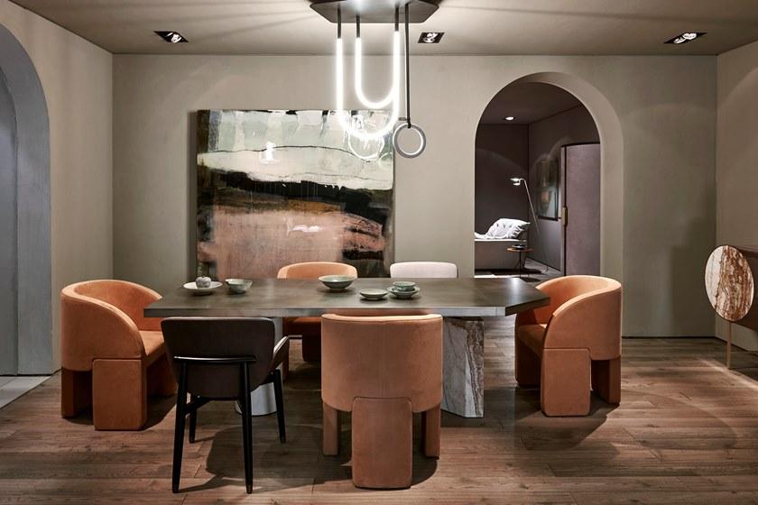 BAXTER Кресло из нубука с подлокотниками sun-id-1348161 - Вид №3