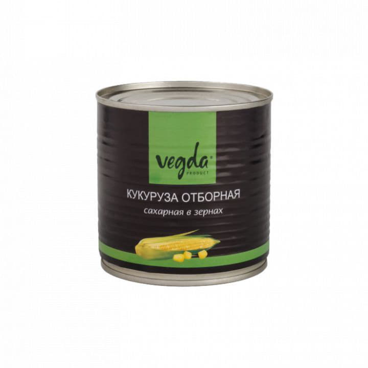 Кукуруза отборная сладкая в зёрнах VEGDA Santreyd 10026 - Вид №1