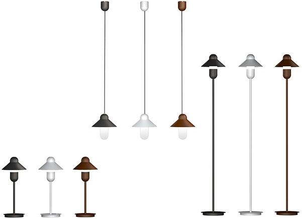 Alma light Торшер из железа Capsulehat 3520 - Вид №4