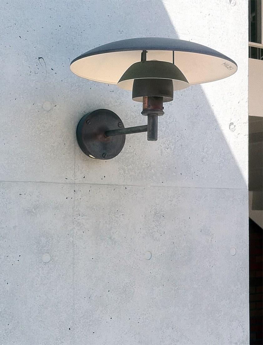 Louis Poulsen Настенный светильник для улицы из меди Ph sun-id-1380598 - Вид №2