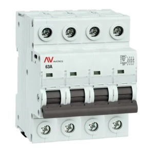 Выключатель нагрузки EKF Averes AV 4P N 63 А - надёжное распределение электроэнергии 88883167