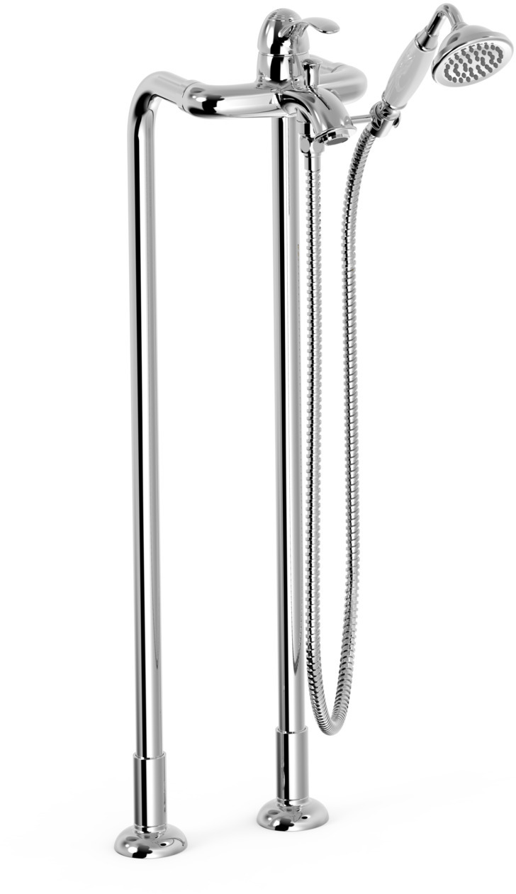 Напольный смеситель для ванны TRES CLASIC-24219402 TRES