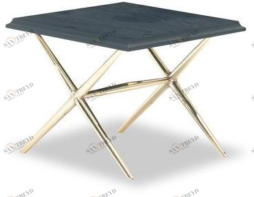 Enza Home Низкий квадратный деревянный журнальный столик Elegante sun-id-1504303