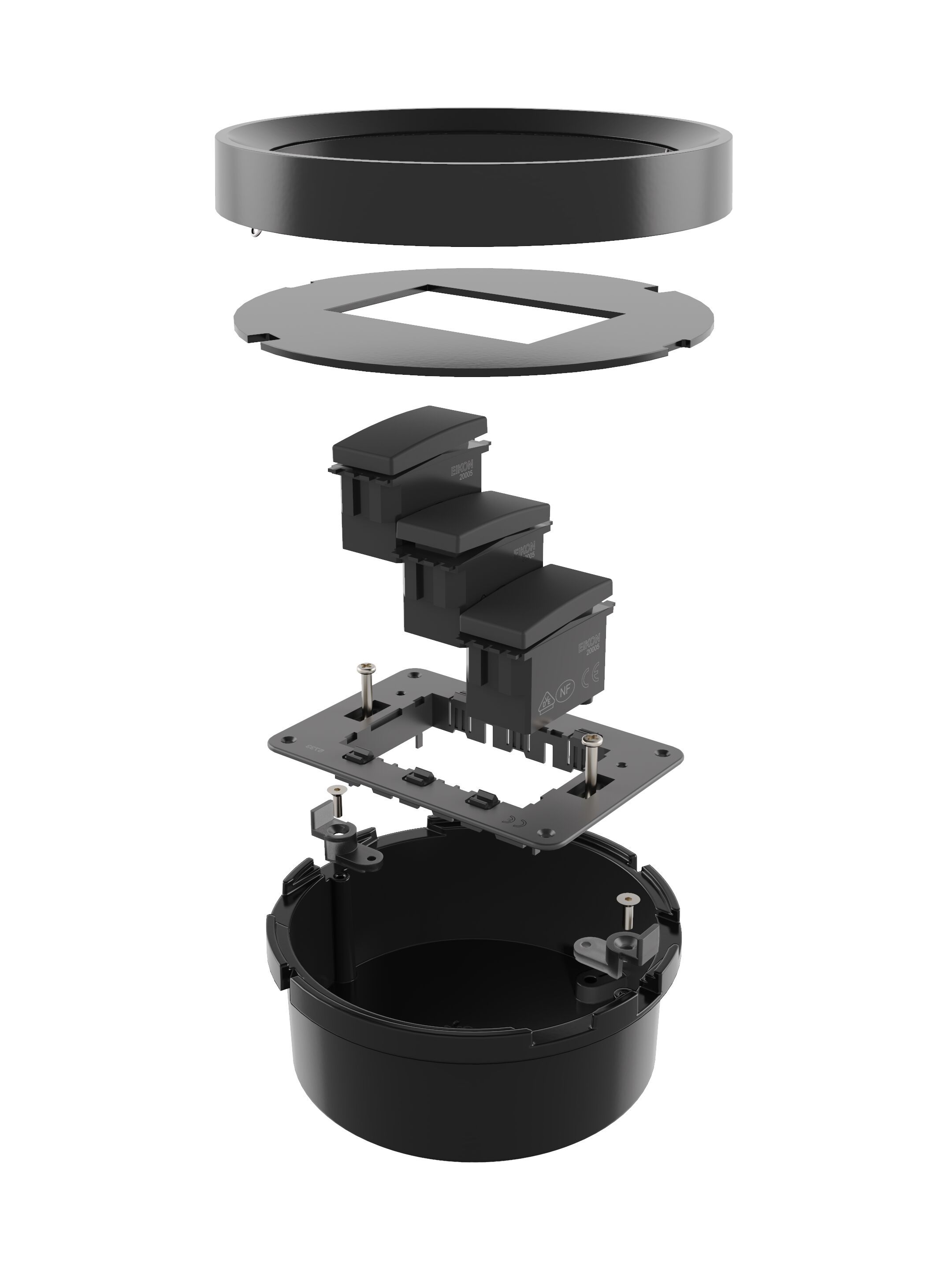 Окрашенная алюминиевая распределительная коробка Genuit Color ARCH-00036043 - Вид №2