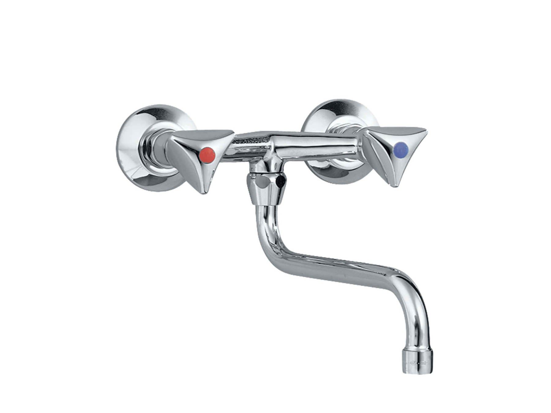 Настенный смеситель для кухни с 2 отверстиями rvb ARCH-00117239 - Вид №1