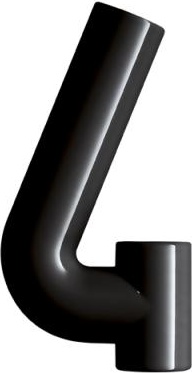 702.165.4 номера домов HEWI Türzubehör  - Вид №2