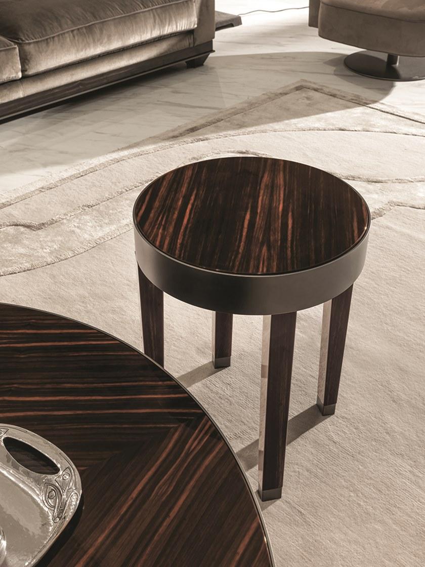 Longhi Круглый деревянный журнальный столик Loveluxe 2015 – regency collection Y 727 - Вид №2