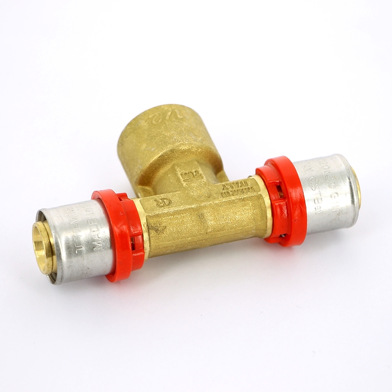 Тройник пресс-В TIEMME 20х1/2"х20 1650039 - Вид №2