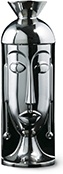 84897 Sieger by Furstenberg Ваза ароматическая Sieger by Furstenberg "Предметы развлечения" 34см (лим. вып.1/250) (платин.) Фарфор, Керамика 