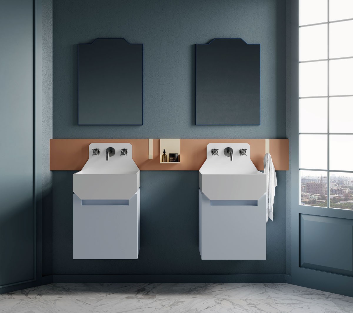 Ex.T FRIEZE Настенное зеркало EXFRIEZESPW/5020 - Вид №1