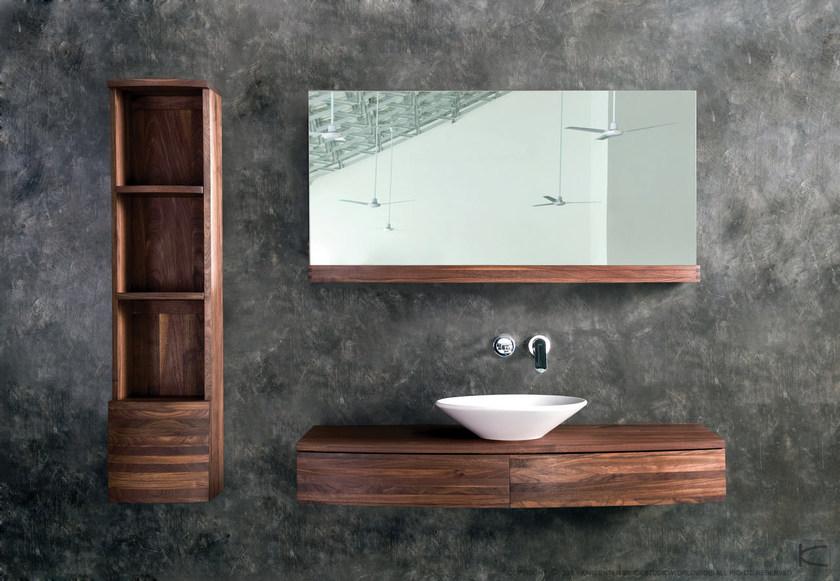 KARPENTER Мебель для умывальника одинарная настенная с ящиками Miles sun-id-1486320 - Вид №1