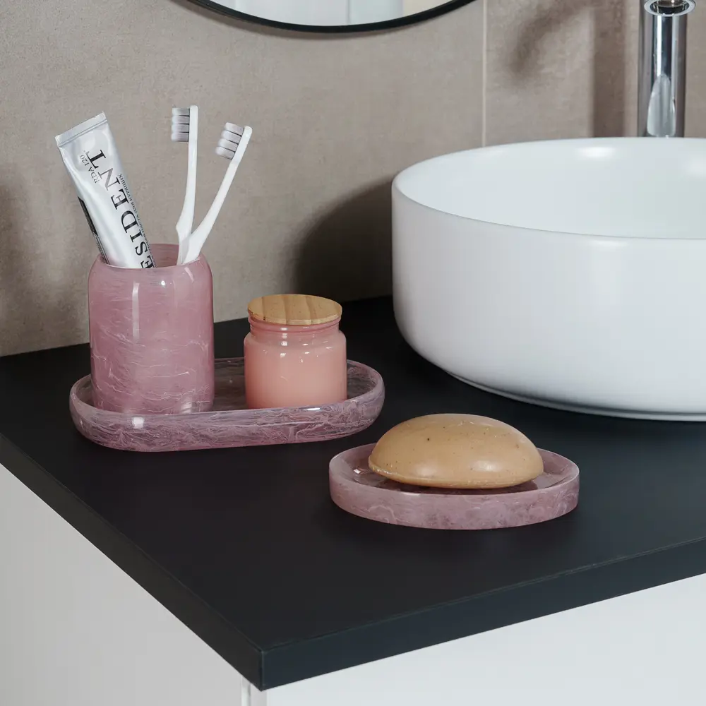 Мыльница Verran Desire розовая для современной ванной 89384130 STLM-1577712 - Вид №7