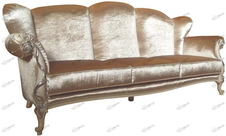 VOLPI 3-х местный тканевый диван Night & day 1224