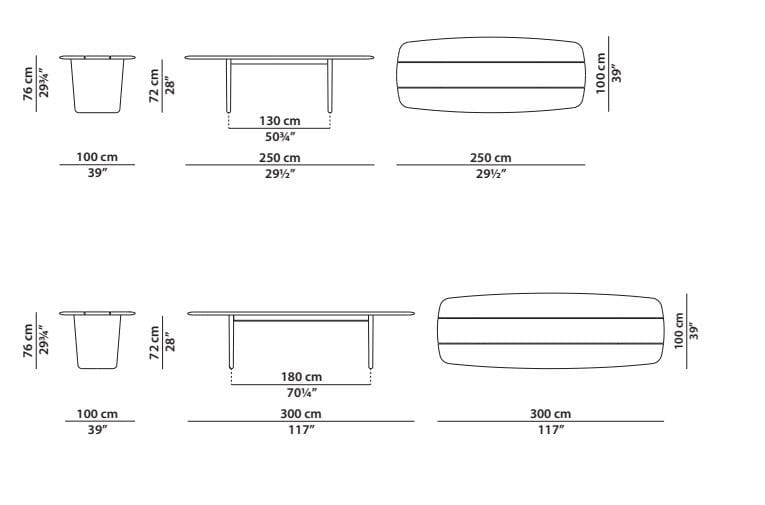 Прямоугольный стол Baxter Найроби ARCH-00055723 - Вид №7