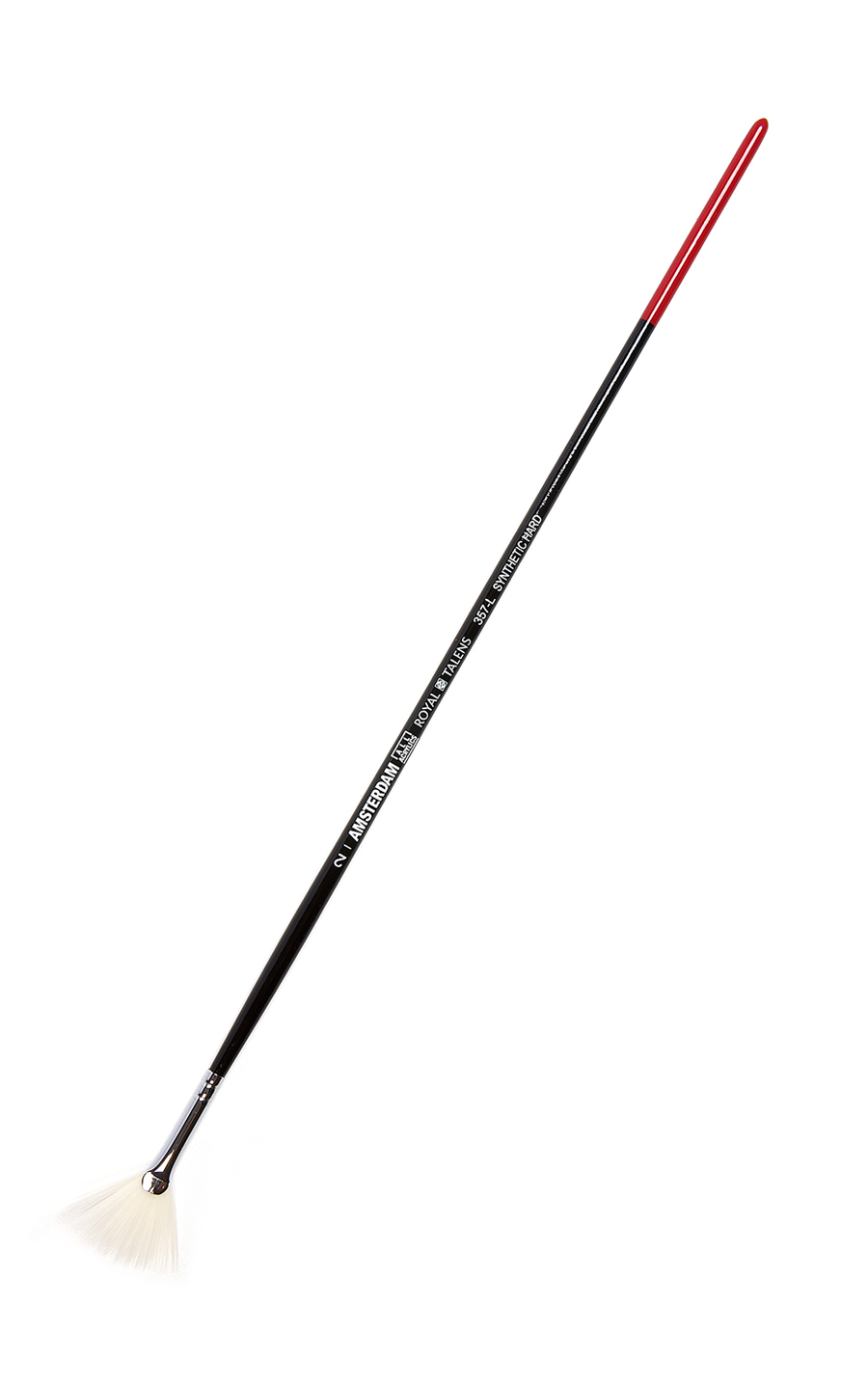 357 Кисть синтетика для акрила веерная длинная ручка №02 AM--L-2 Royal Talens Amsterdam 