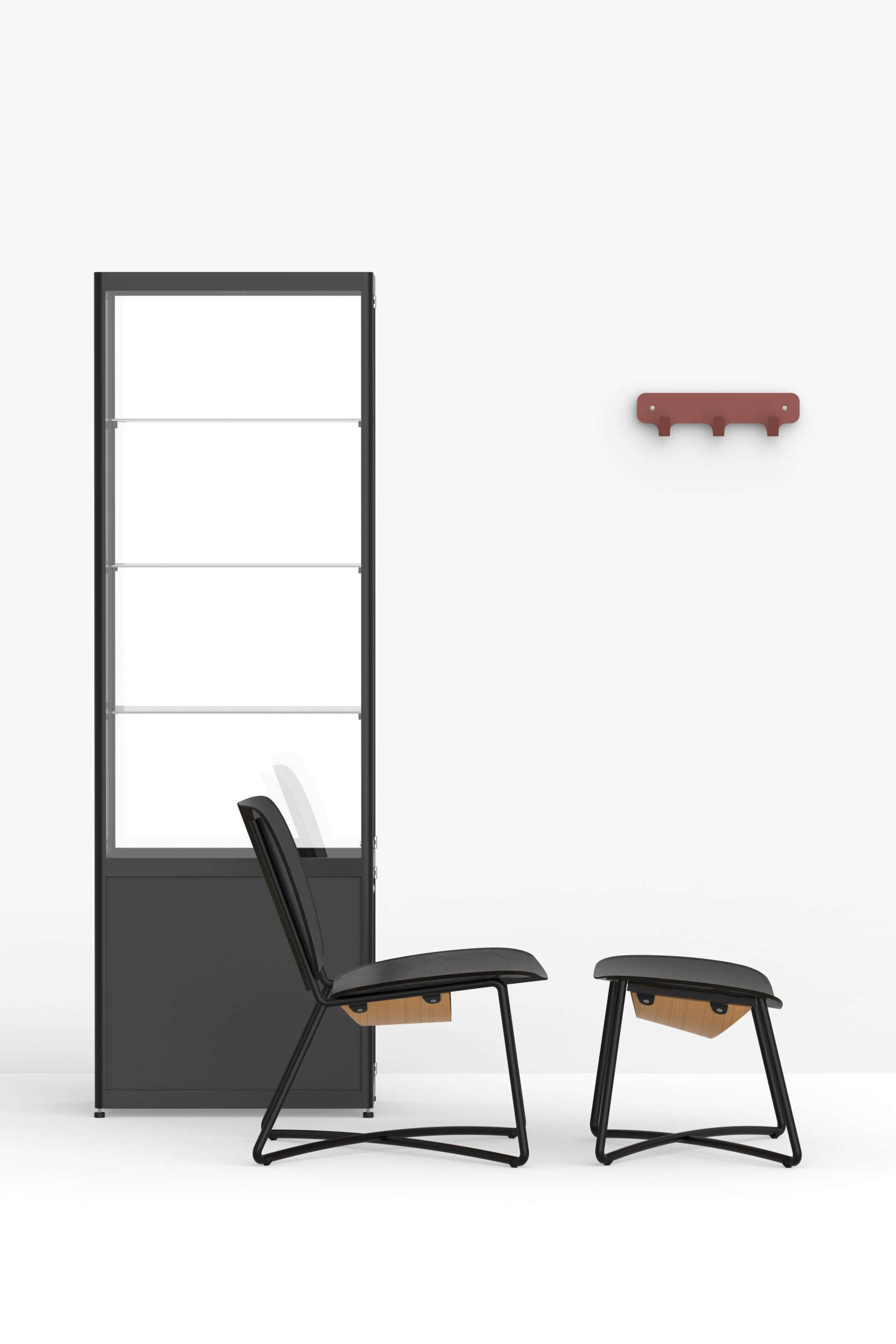 Стальная настенная вешалка с порошковым покрытием FUNCTIONALS HOOKS ARCH-00138884 - Вид №12