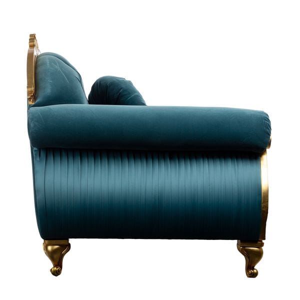 Кушетка Stradivari левый угол синяя UNICO ДИЗАЙНЕРСКИЕ 249333 Синий  - Вид №2