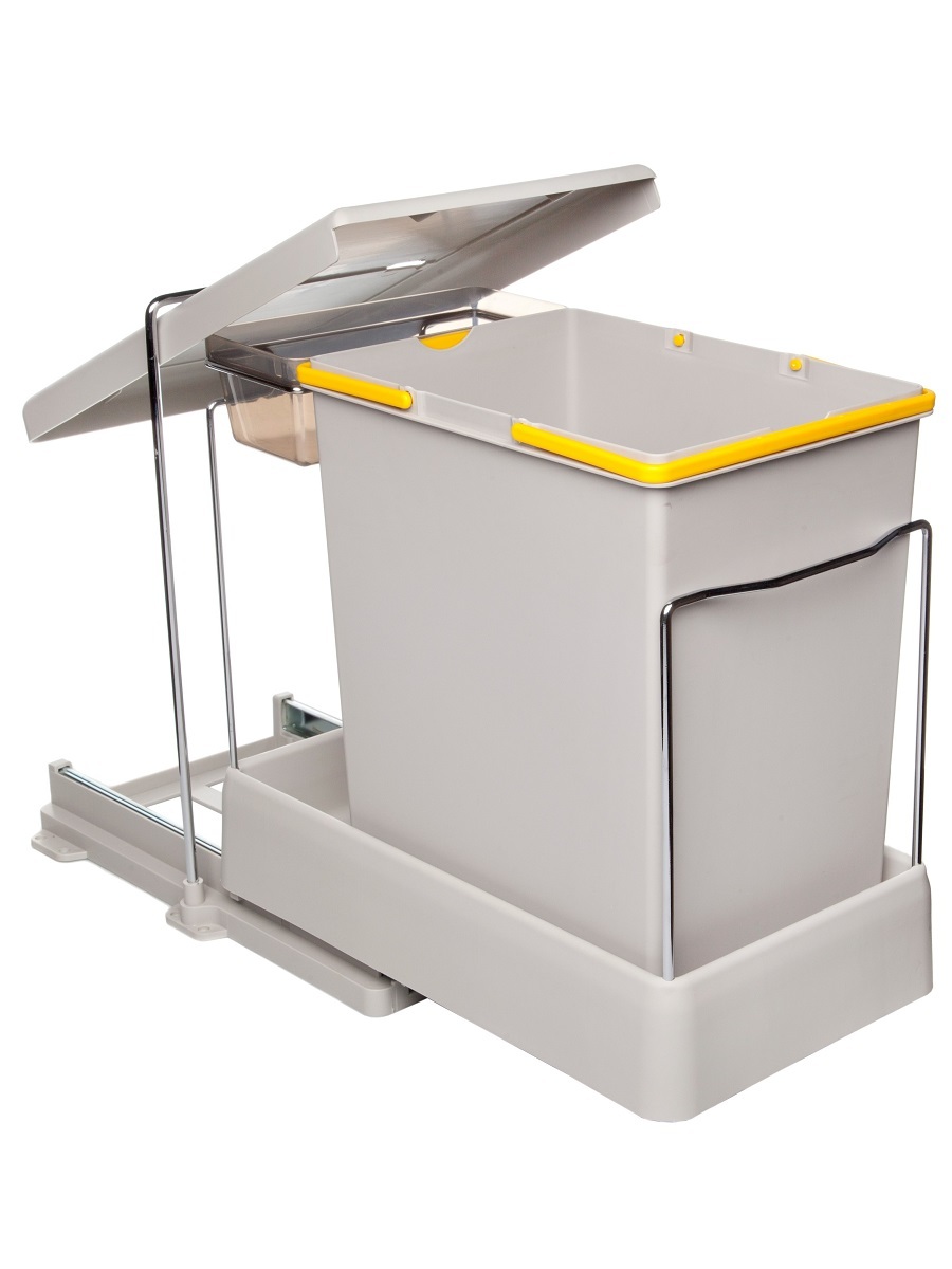 Контейнер для мусора на дверцу Gamma 400/21 Light Grey NAVAKO 10013