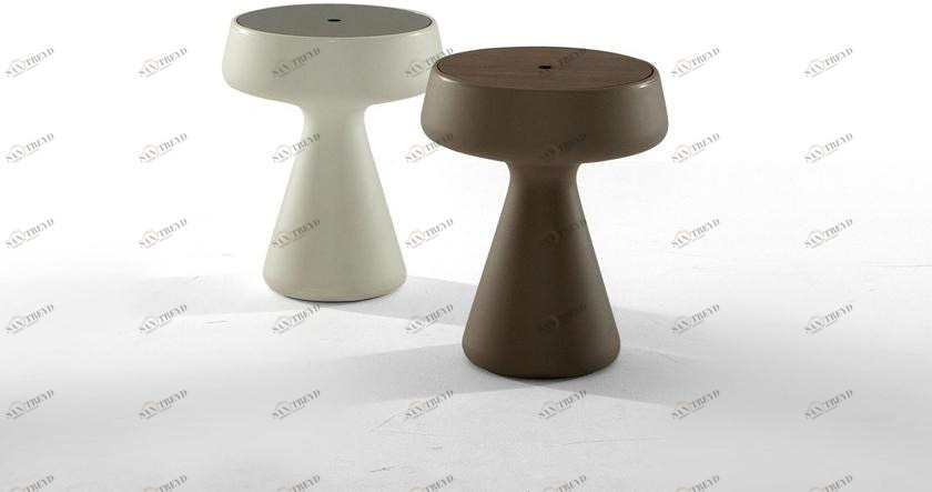 Tonin Casa Журнальный столик из полиэтилена с контейнерным отсеком sun-id-1387571