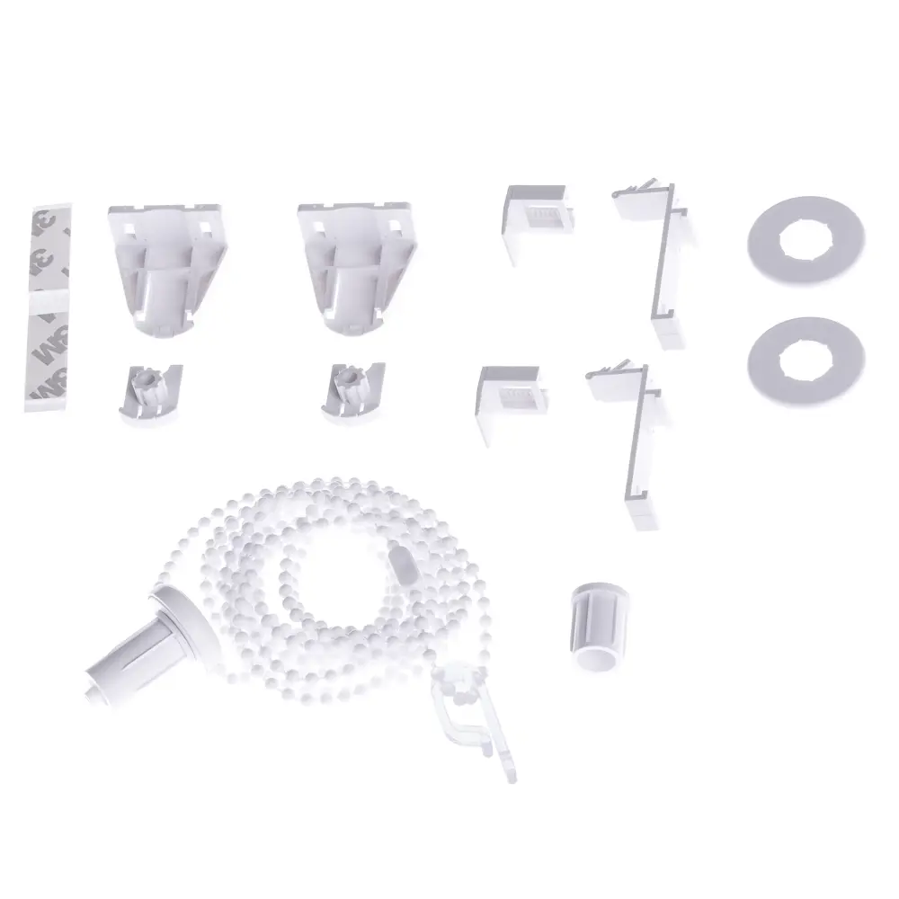 Штора рулонная Inspire Шантунг 40x160 см белая STLM-2051487 - Вид №4