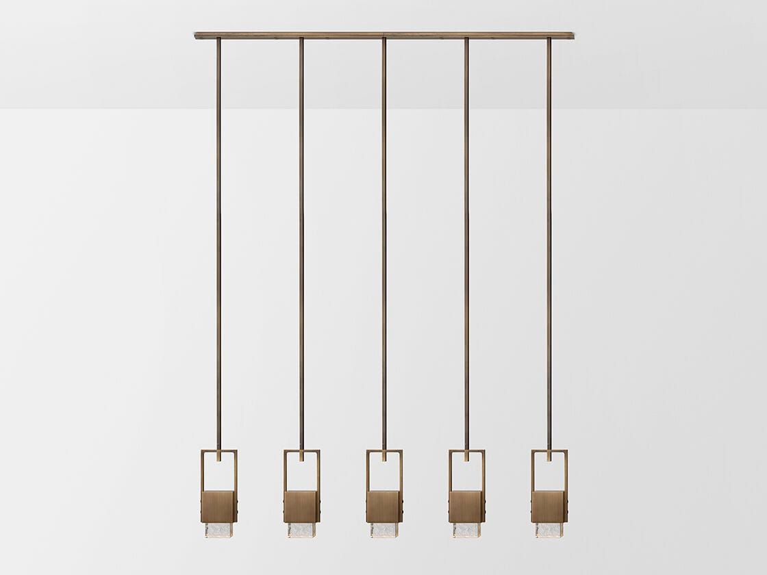 Металлический светодиодный подвесной светильник Articolo Studios куб ARCH-00016878