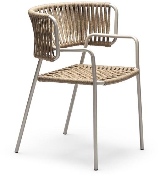 CHAIRS & MORE Садовое кресло из морской веревки с подлокотниками Klot sun-id-1515302 - Вид №1