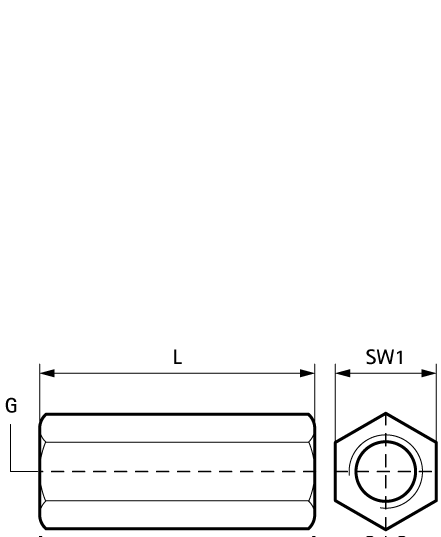 6453930 BIS Соединительные муфты соединение резьбовых элементов walraven  - Вид №1