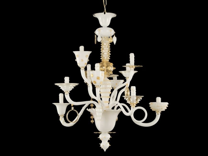 Люстра ручной работы из дутого стекла MULTIFORME гоблин ARCH-00062865