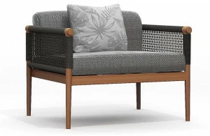 Atmosphera Садовое кресло с подлокотниками из веревки и ткани Lodge Lg.pl