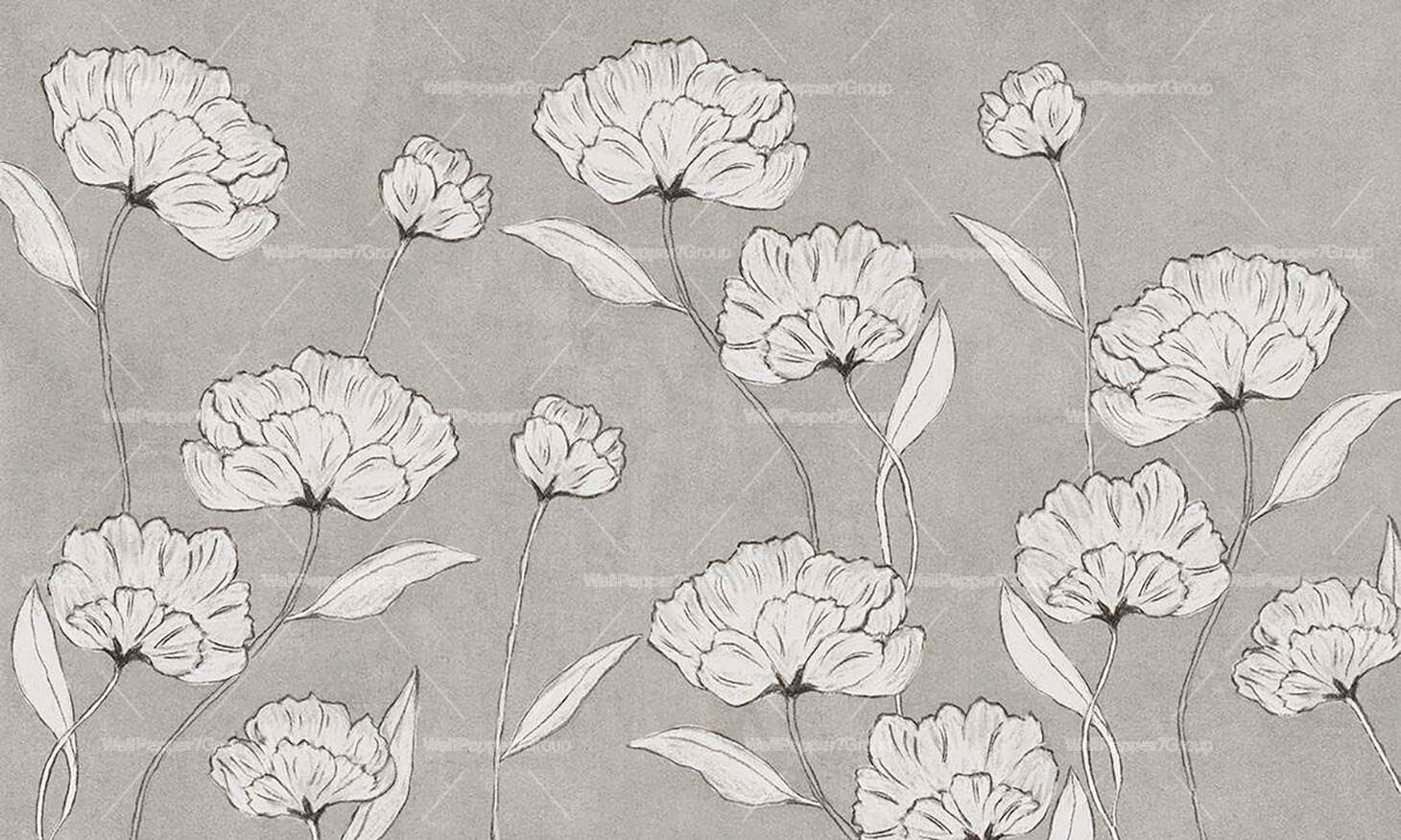 Обои из натурального ПВХ, экологически чистые, моющиеся WallPepper POP-CORN ARCH-00000116 - Вид №1