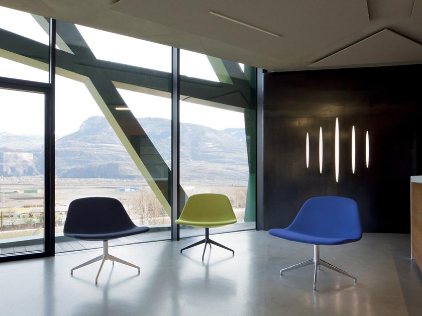 Luxy Кресло на козелке из ткани по контракту Llounge sun-id-1452700 - Вид №3