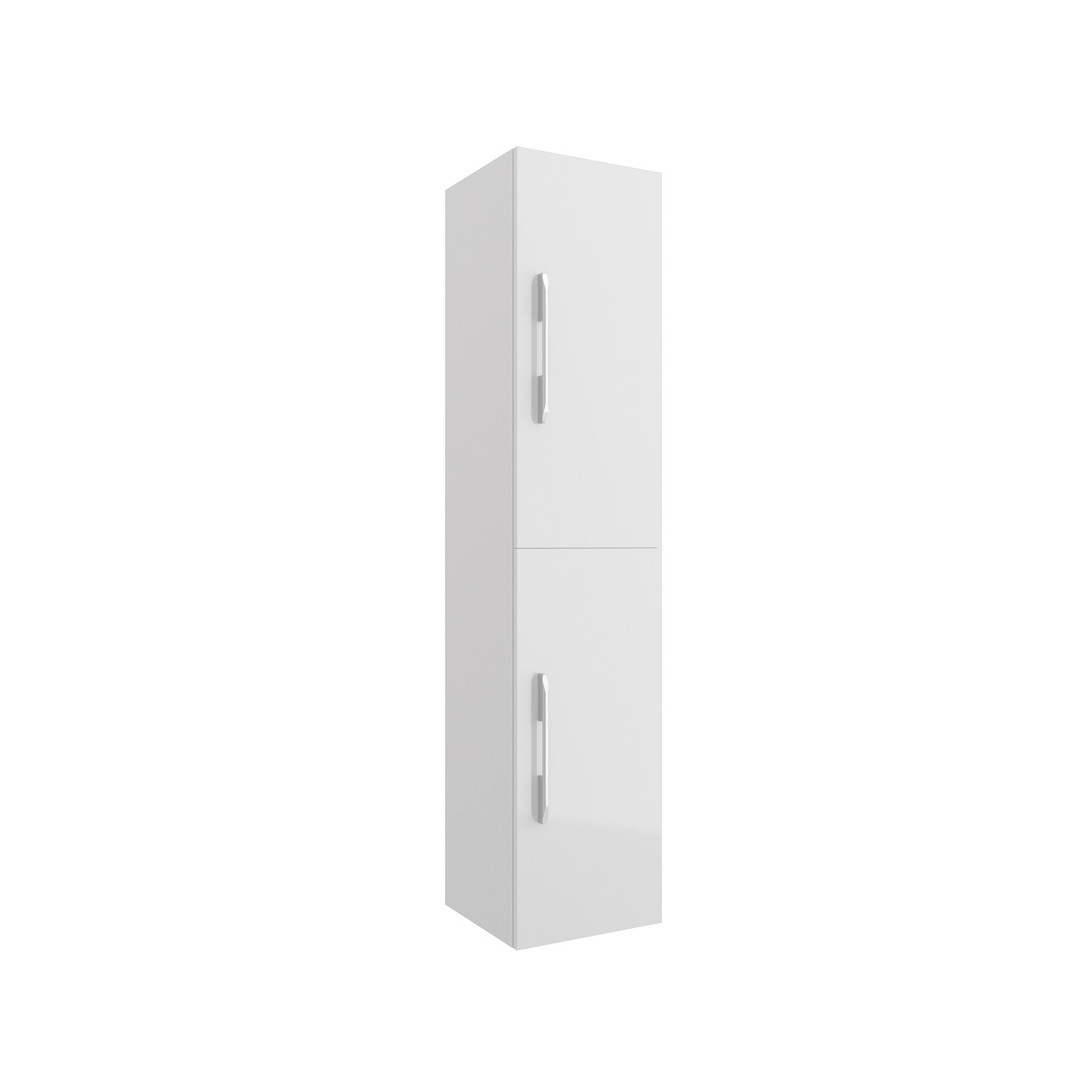 23227 SALGAR Колонна АЛЬЯНС 1600 2 дверная GLOSS WHITE 350 x 1600 x 349 мм Глянцевый белый 