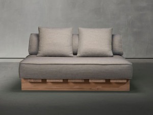 2-местный тканевый садовый диван