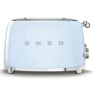 Тостер Smeg на 4 ломтика, голубой