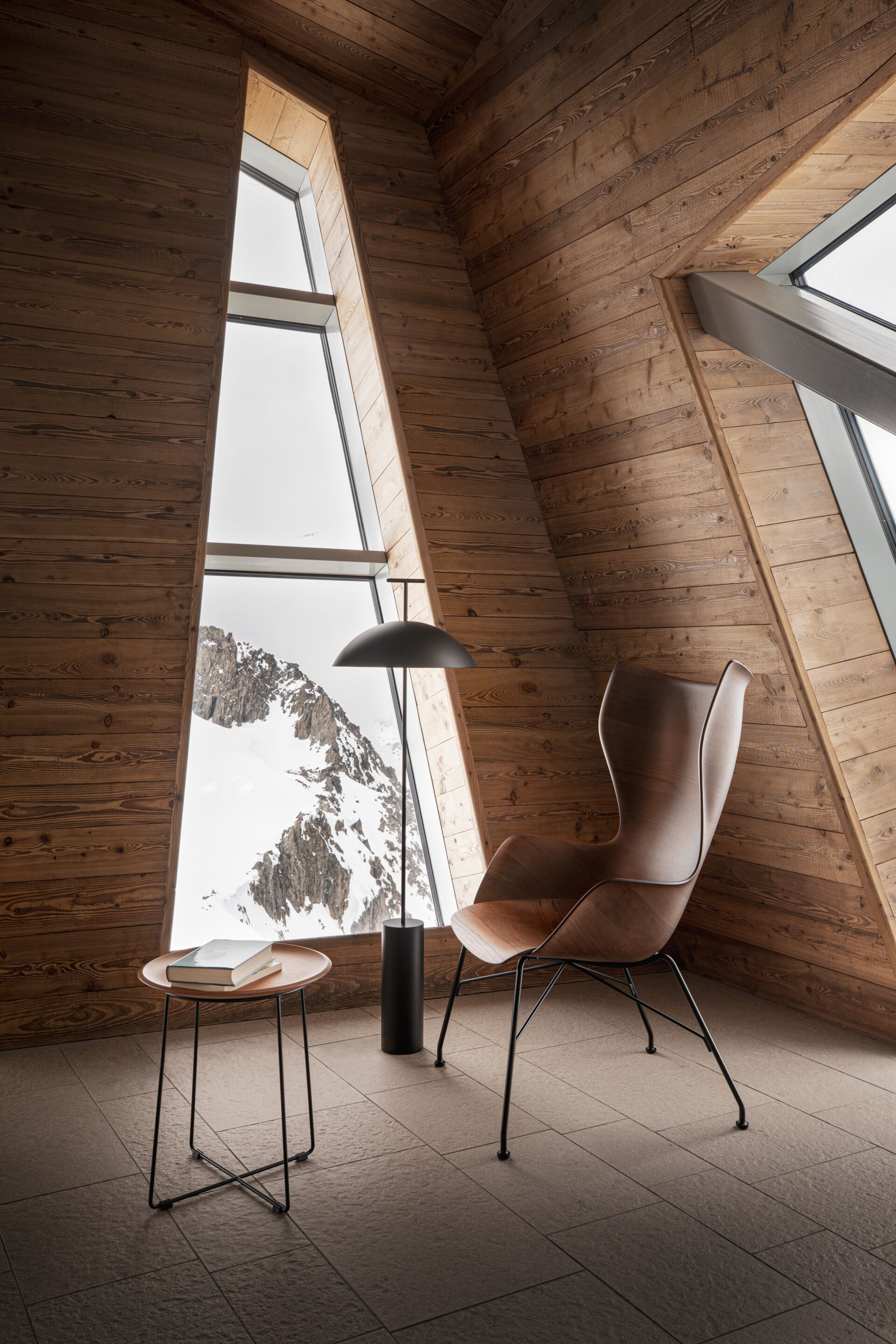 Стул из ясеня с подлокотниками Kartell Smart Wood ARCH-00047442