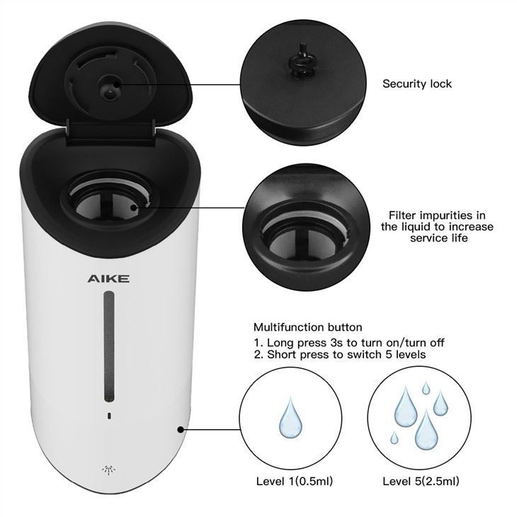 Умный дозатор мыла AIKE AK3160_104  - Вид №2